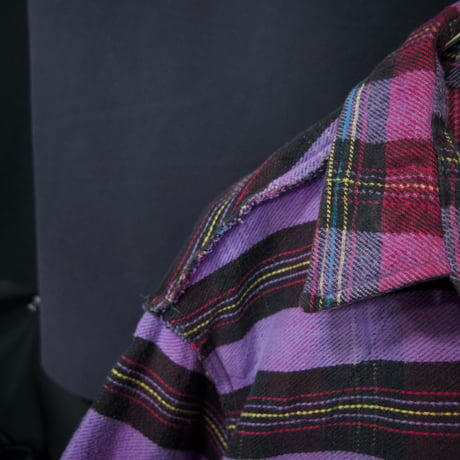 80s USAmade SADDLEKING HeavyWeight Flannel FakeReversible MexicanBorder TartanCheck WesternShirts