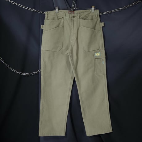00s c2000 Karl Helmut Baker&Cargo&Carpenter Cotton Seed Stitch Embroidery Patches Baggy Pants