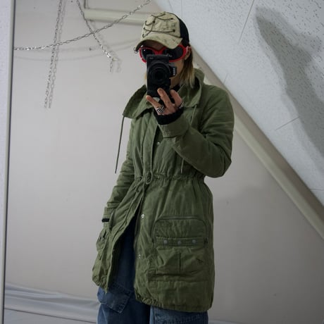 Diesel Big Collar Fishtail Mods Coat