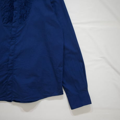 PERRY ELLIS Frill L/S Dress Cotton Shirts