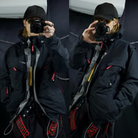 90s Town&Country Descente High Gimmick Nylon Snowboard Mountain Hoodie/Jacket