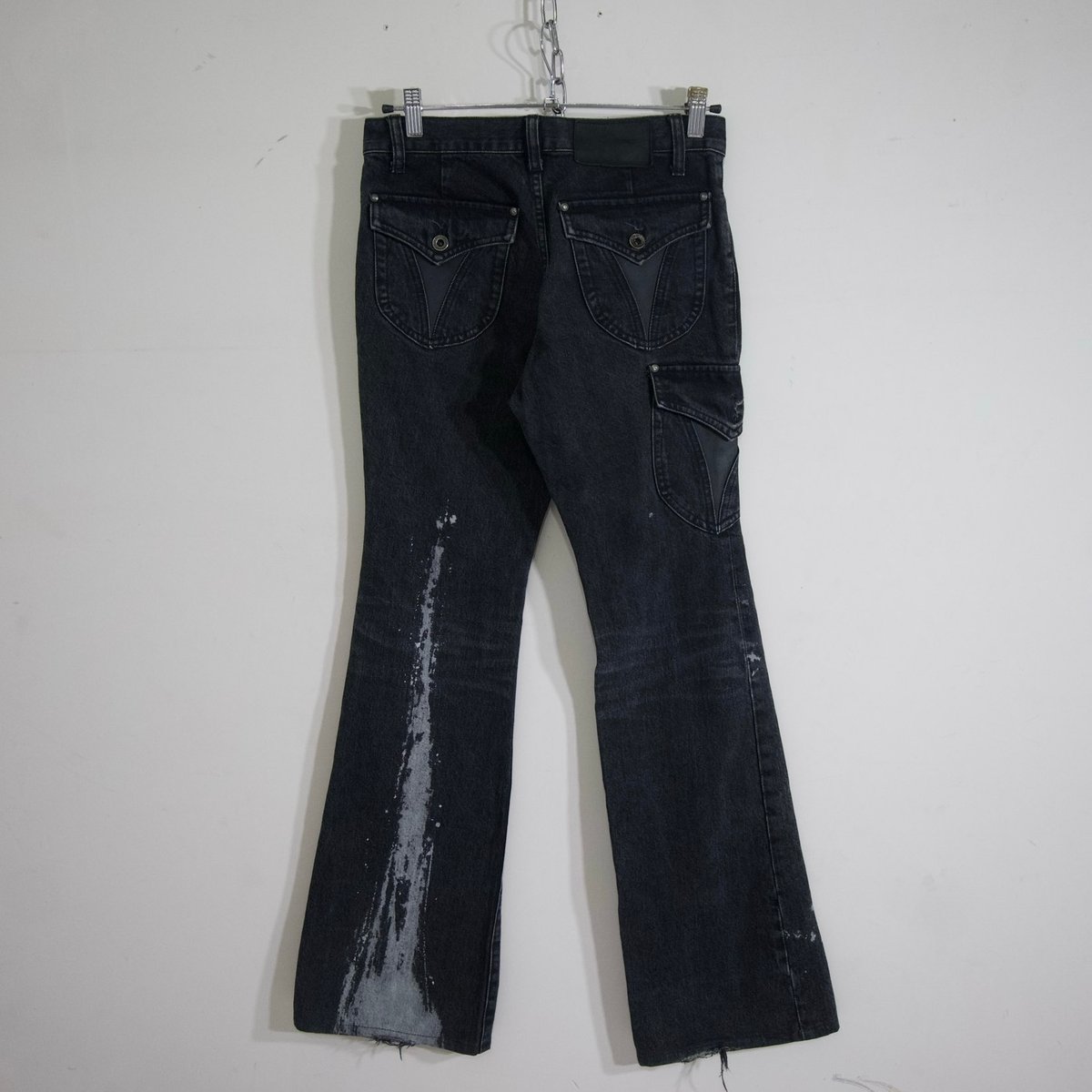 5351 Pour Les Hommes Faded Wash Black Leather S