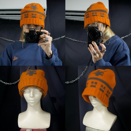 ¥Jeans MICHIKO KOSHINO 2Way Wool Knit Cap