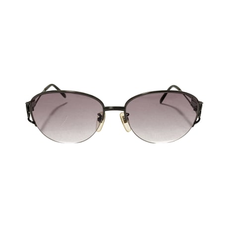 Lancel Paris Oval Teardrop Sunglasses