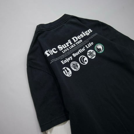 T&C SURF DESIGNS Fake Layered SideLine L/S Tee
