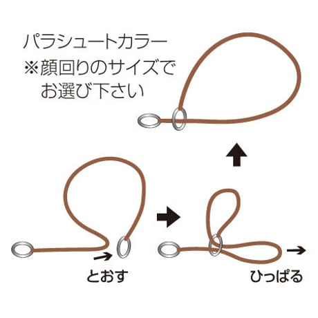 パラシュートカラー
