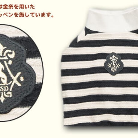 リップルジャカードボーダーＴ