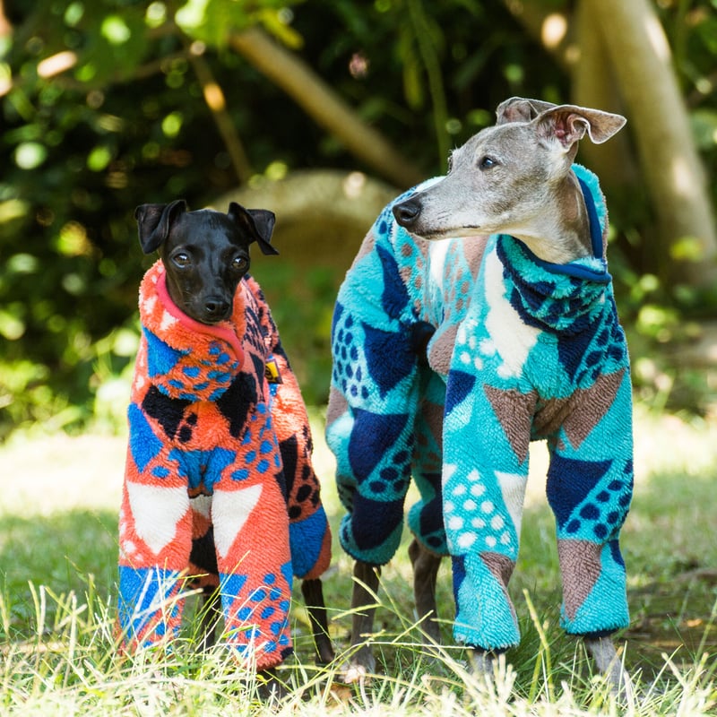 シープフリース・カバーオール 幾何（1） | FEEL SO DOOG（フィール