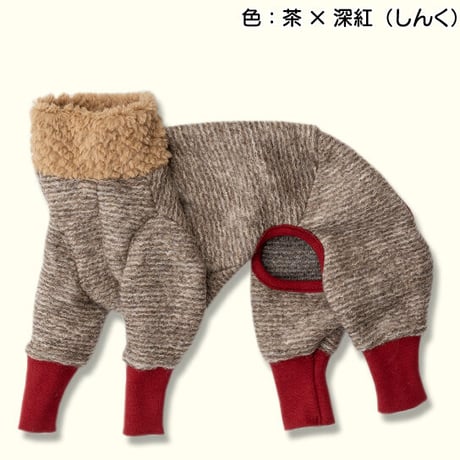 モヘア混カバーオール