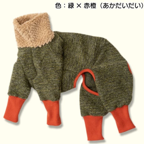 モヘア混カバーオール