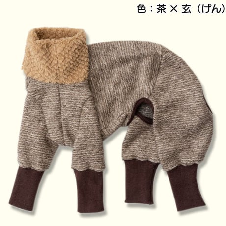 モヘア混カバーオール