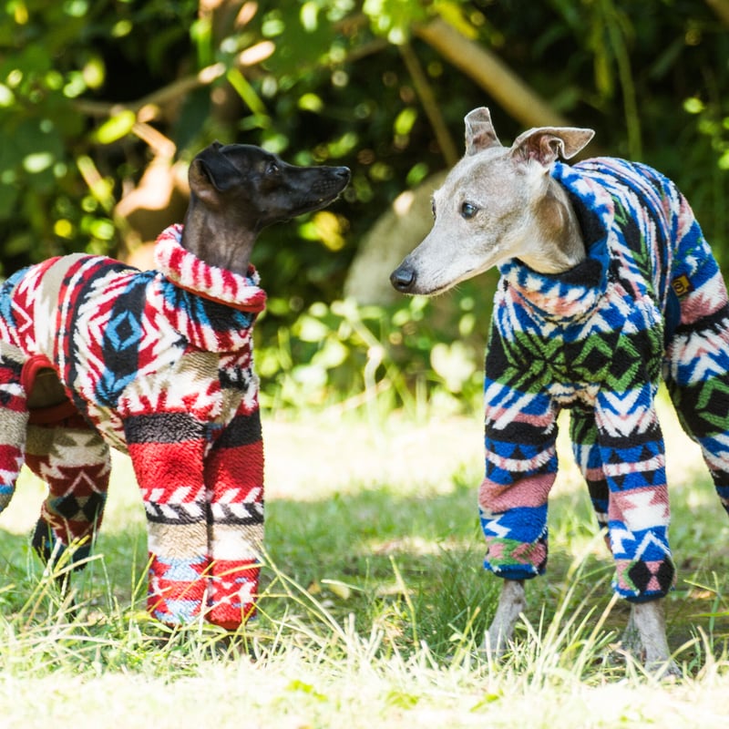 シープフリース・カバーオール 幾何（2） | FEEL SO DOOG（フィール