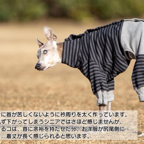 ウォームボーダーカバーオール