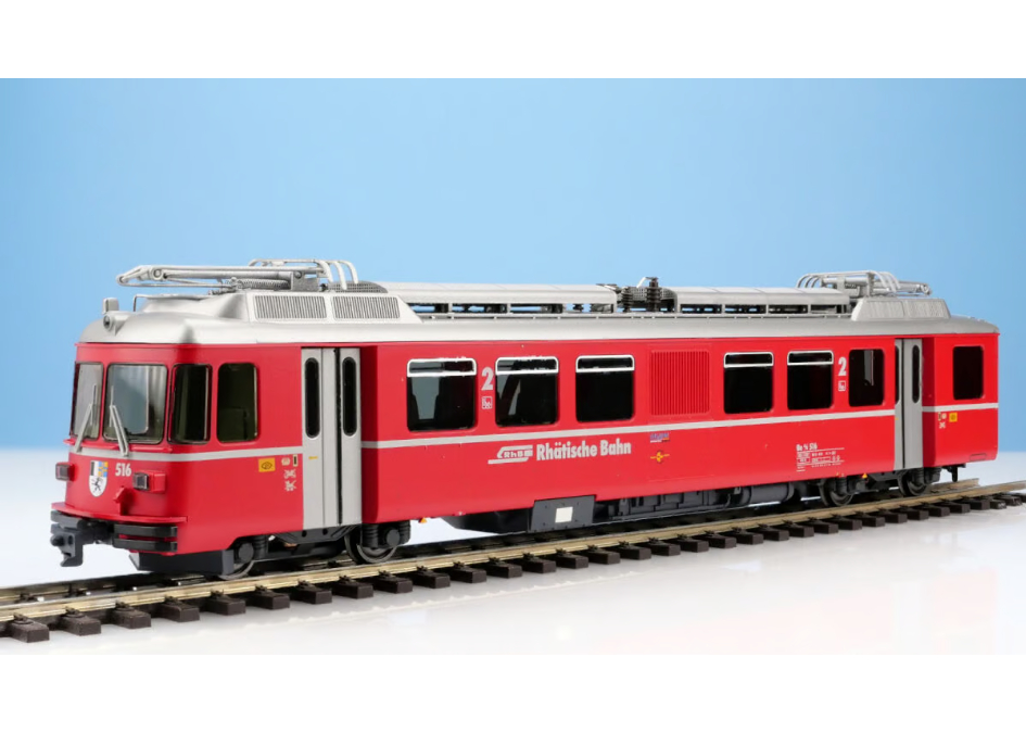 7243 156】RhB Be 4/4 516 shuttle train （4両編成） |