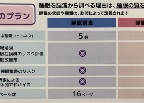 睡眠検査lite(2晩)
