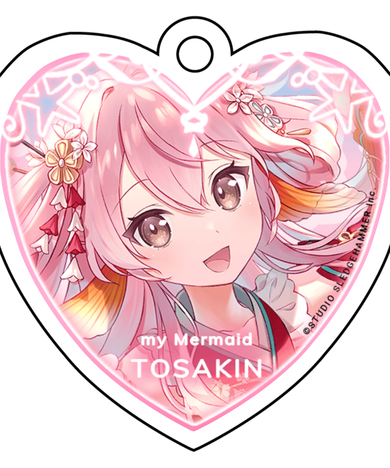 ハートアクリルキーホルダー(全7種) | マイメード -my Mermaid ハートアクリルキーホルダー(全7種) | マイメード -my Mermaid