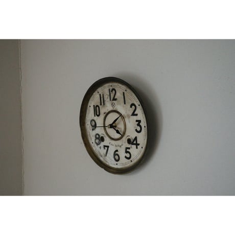 古い文字盤の時計