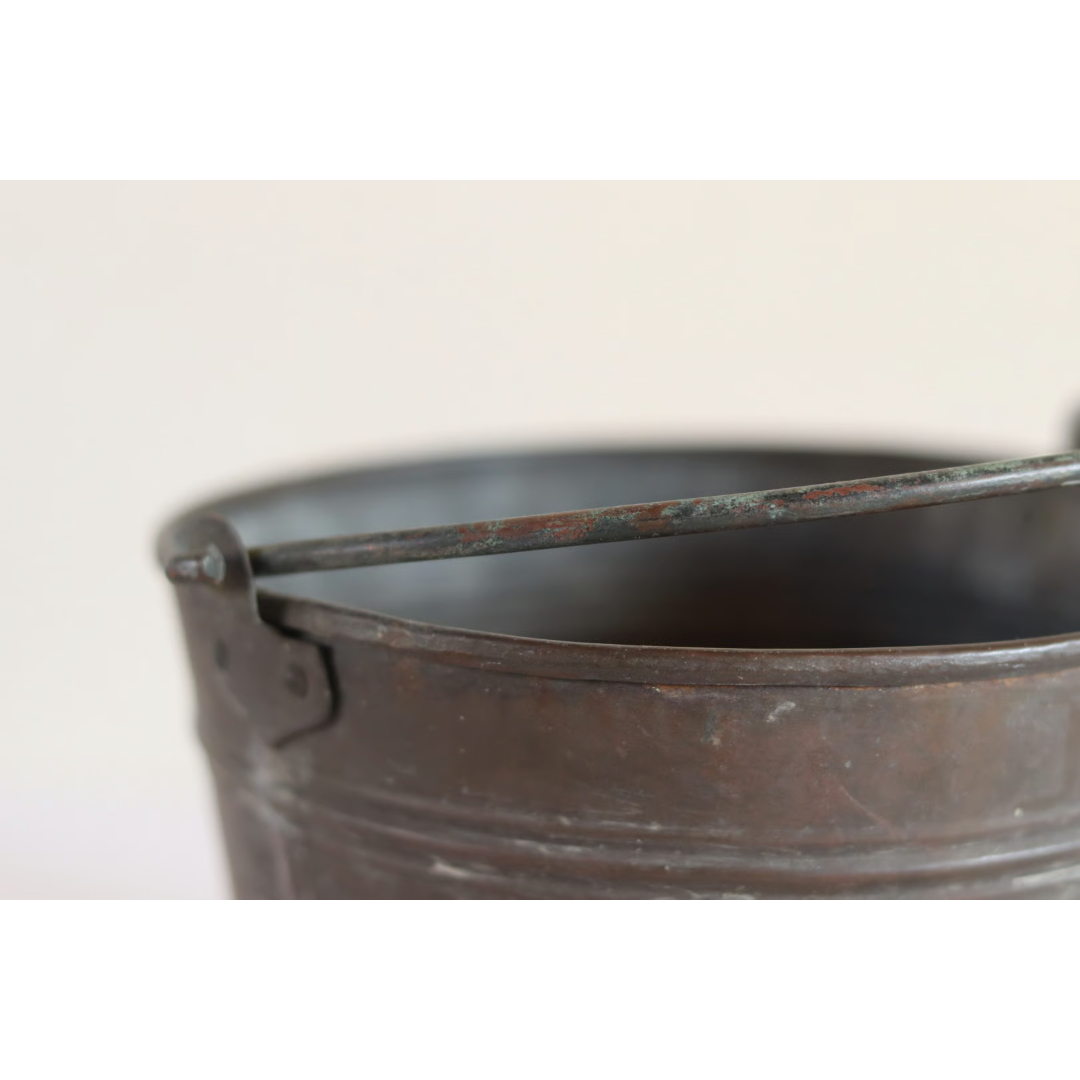 アンティーク ブロンズ バケツ 銅製(メ1064) 銅製のバケツ | altneu