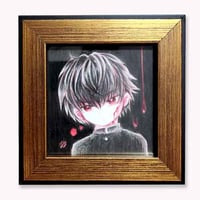 【ミニ原画】夢の男の子　肖像2