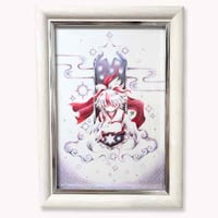【2L絵画】白実の鏡