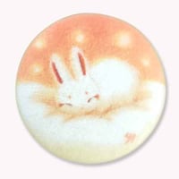 【新作】さらふわ缶バッジ　ふわふわ