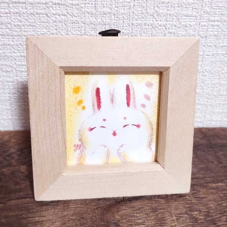 売り切れ【ミニ原画】もちふわ〜