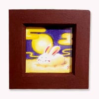 売り切れ【ミニ原画】和の月