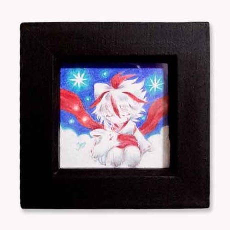 売り切れ【ミニ原画】ふゆのほし
