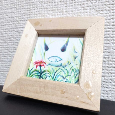 売り切れ【ミニ原画】はなをみる