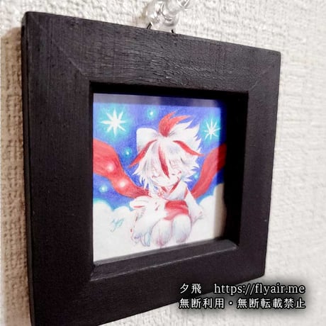 売り切れ【ミニ原画】ふゆのほし