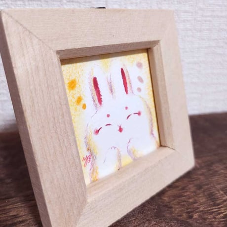 売り切れ【ミニ原画】もちふわ〜