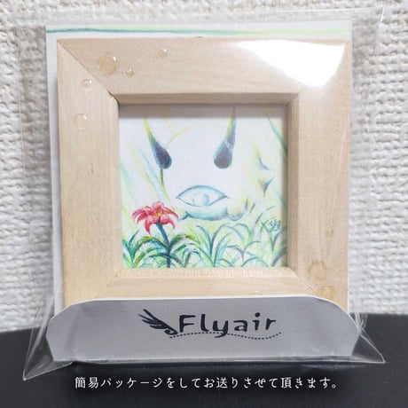 売り切れ【ミニ原画】はなをみる