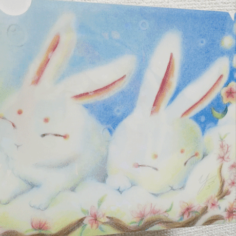 A5クリアファイル【あおいろ】