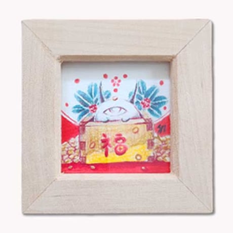 売り切れ【ミニ原画】りっしゅん！