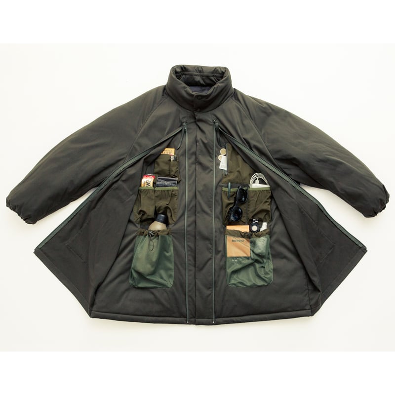 UTILITY SHOOTING COAT（KHAKI） | HOUYHNHNM