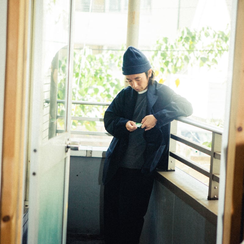 FreshService × HOUYHNHNM EDITORS JACKET（NAVY）