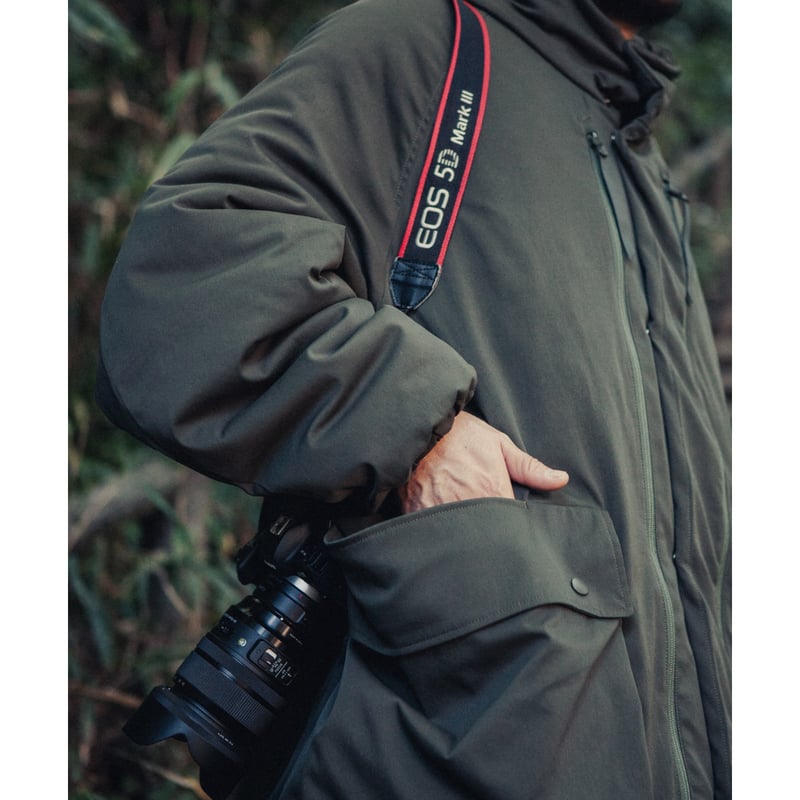UTILITY SHOOTING COAT（KHAKI） | HOUYHNHNM