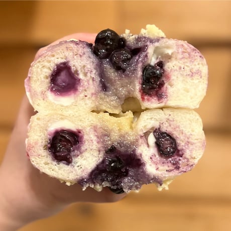 ブルーベリーレアチーズケーキベーグル // 5個パック