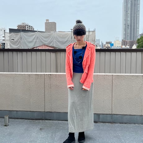 Orange design jacket