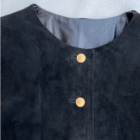 Suede Leather　dress