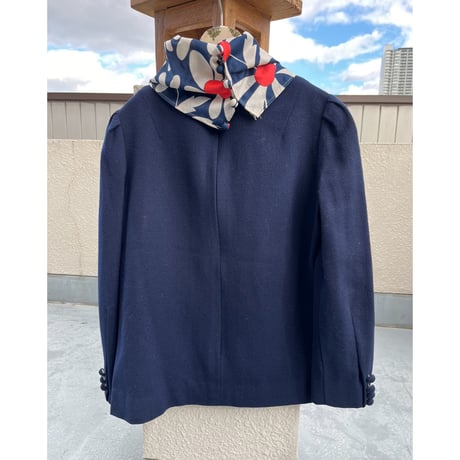 wool flower pattern tops