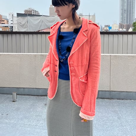 Orange design jacket