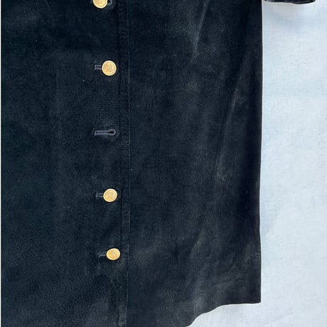 Suede Leather　dress