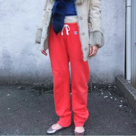 Orange sweat pants