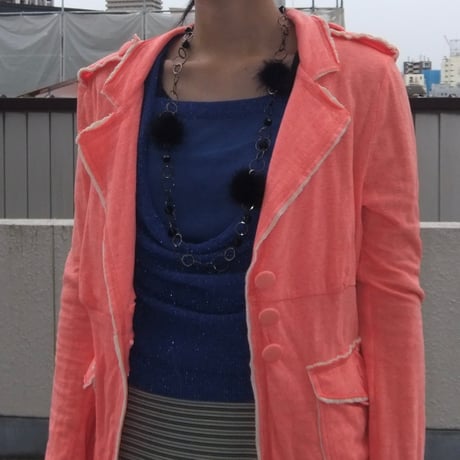 Orange design jacket