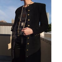 Suede Leather　dress