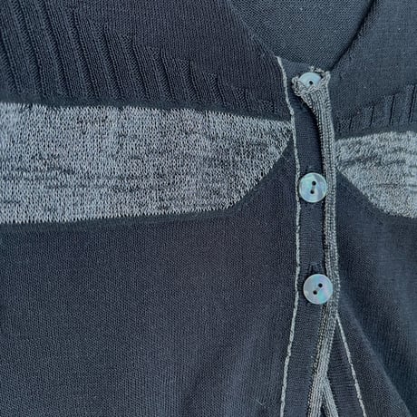 glitter design cardigan