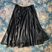rainbow dot skirt