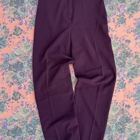 trousers purple