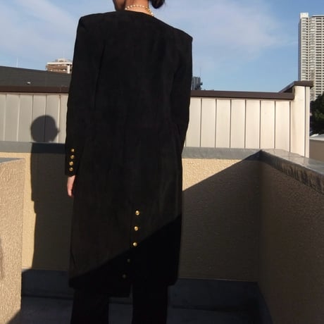 Suede Leather　dress